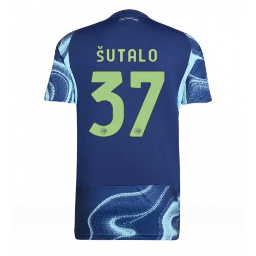 Ajax Josip Sutalo #37 Seconda Maglia 2025-26 Manica Corta Ajax Josip Sutalo #37 Seconda Maglia 2025-26 Manica Corta